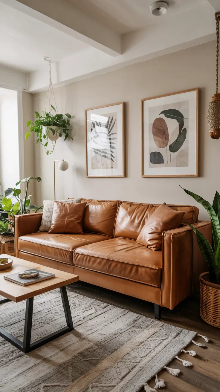 Leather Sofa Ideas 2026: Stylish Living Room & Cozy Interior Inspiration