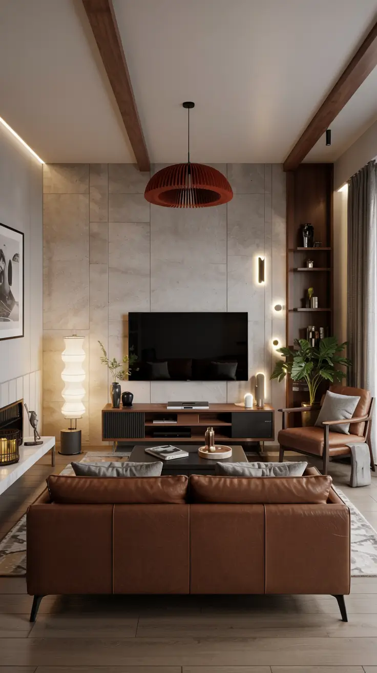 Leather Sofa Ideas 2026: Stylish Living Room & Cozy Interior Inspiration