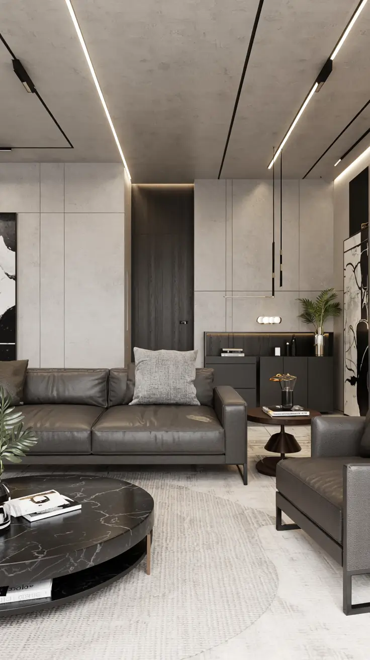 Leather Sofa Ideas 2026: Stylish Living Room & Cozy Interior Inspiration