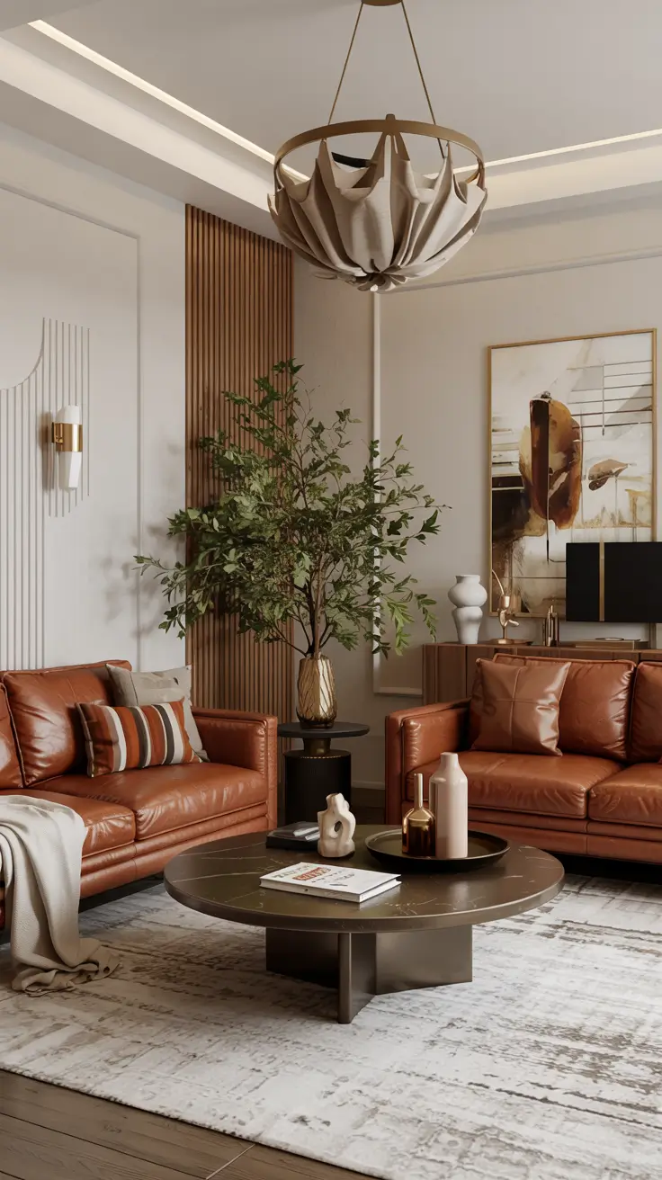 Leather Sofa Ideas 2026: Stylish Living Room & Cozy Interior Inspiration