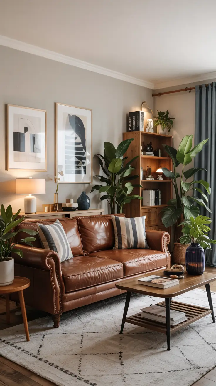 Leather Sofa Ideas 2026: Stylish Living Room & Cozy Interior Inspiration