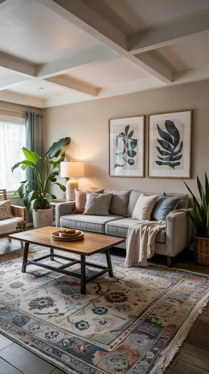 Living Room Carpet Ideas 2026: Modern Area Rugs, Wall-to-Wall & Cozy Color Trends