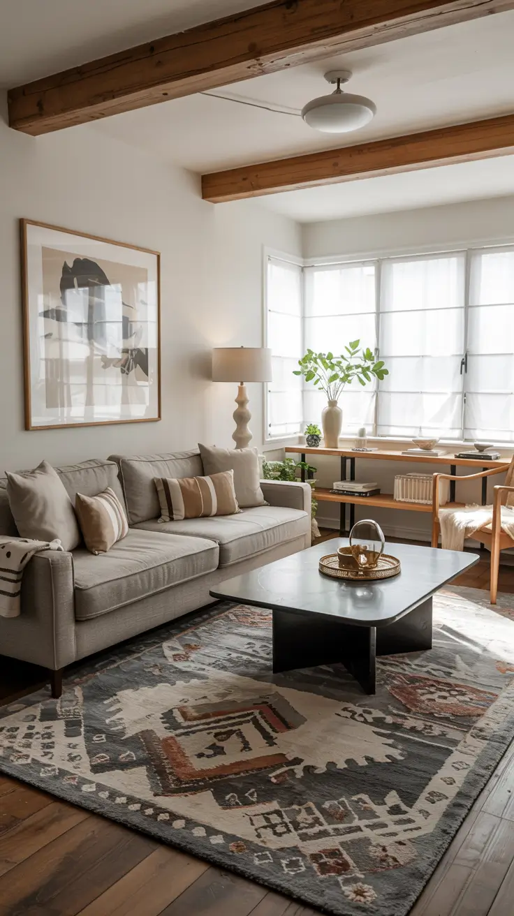 Living Room Carpet Ideas 2026: Modern Area Rugs, Wall-to-Wall & Cozy Color Trends