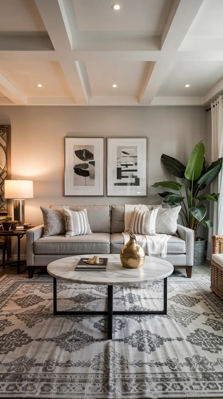 Living Room Carpet Ideas 2026: Modern Area Rugs, Wall-to-Wall & Cozy Color Trends