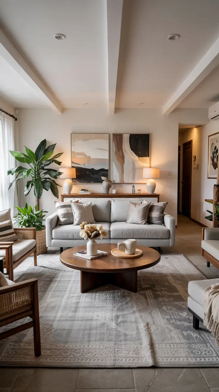 Living Room Carpet Ideas 2026: Modern Area Rugs, Wall-to-Wall & Cozy Color Trends