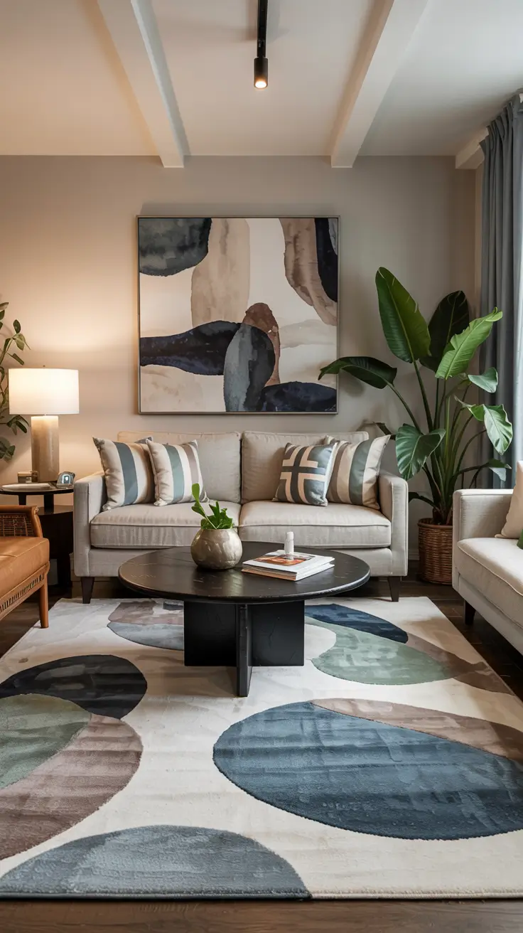 Living Room Carpet Ideas 2026: Modern Area Rugs, Wall-to-Wall & Cozy Color Trends