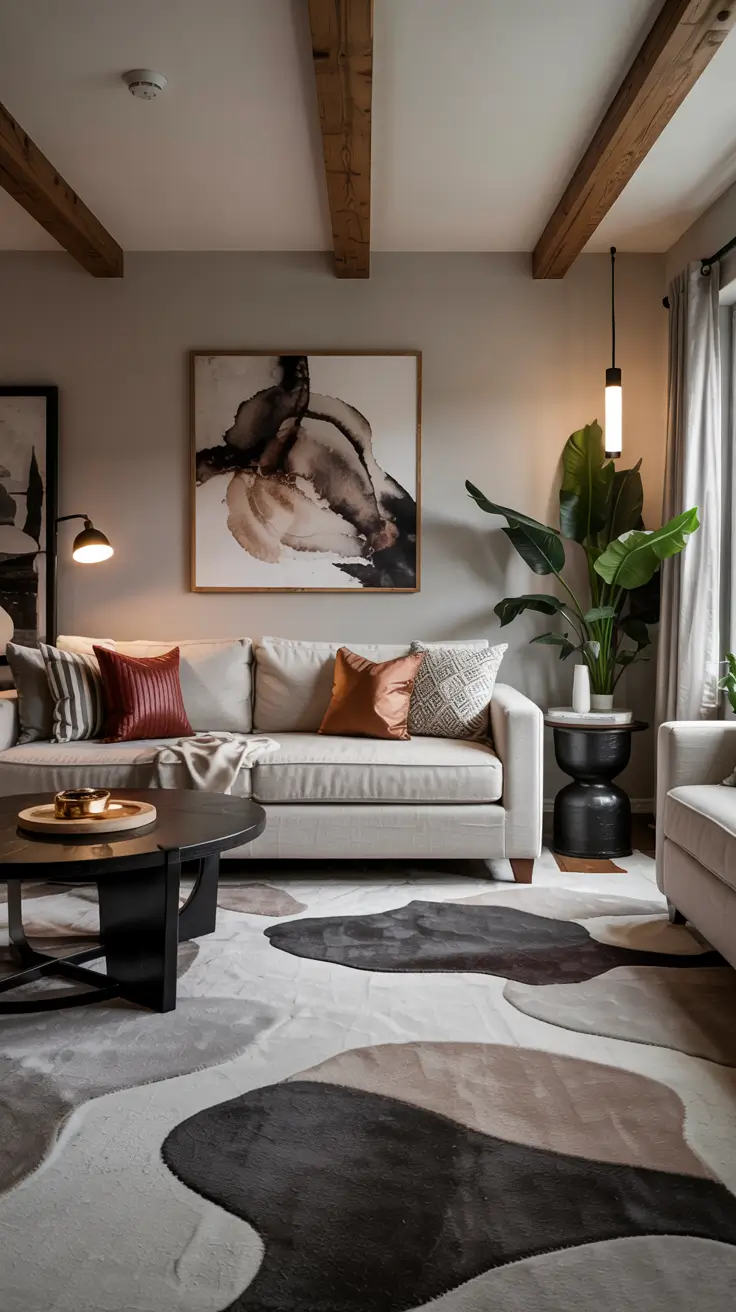 Living Room Carpet Ideas 2026: Modern Area Rugs, Wall-to-Wall & Cozy Color Trends