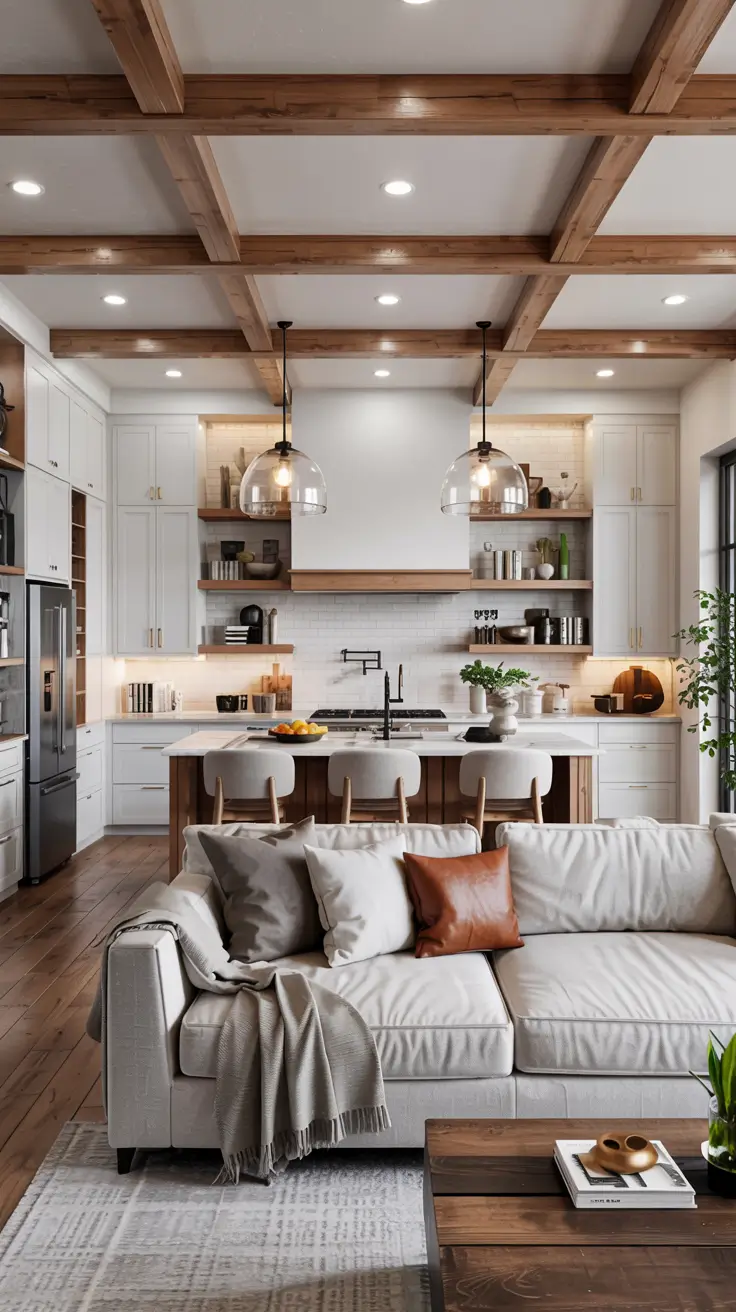 Open Kitchen Makeover Ideas 2026: Cabinets, Open Shelving & Modern Concepts