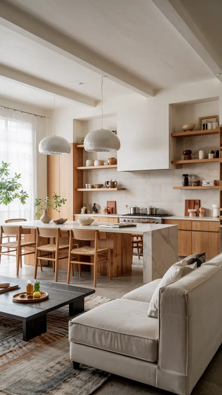 Open Kitchen Renovation Ideas 2026: Open Concept, Small Spaces & Dining Living Rooms