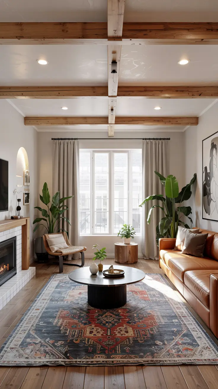 Round Table Living Room Ideas 2026: Modern Coffee Table Decor & Styling