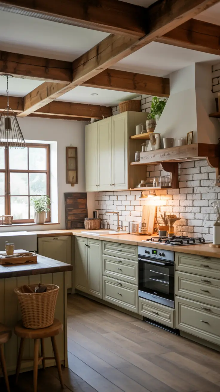 Rustic Kitchen Ideas 2026: Cozy Farmhouse, Budget & Small Space Trends