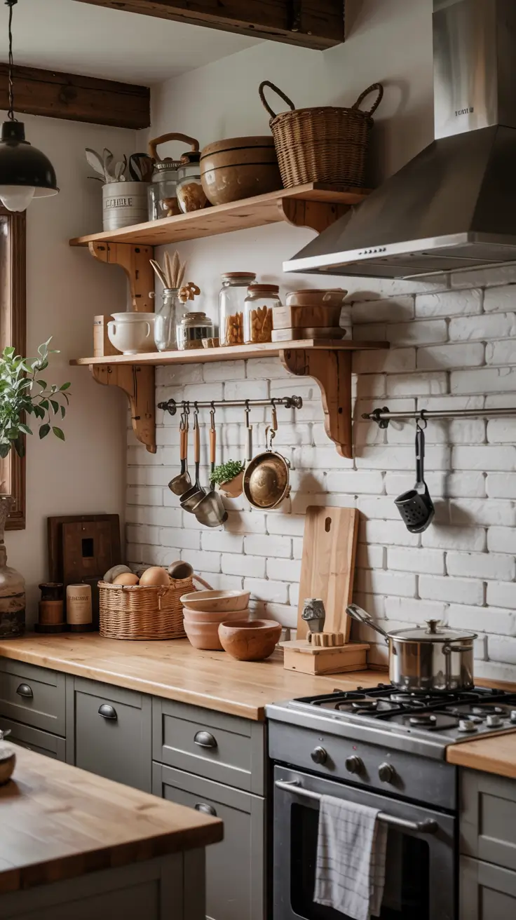 Rustic Kitchen Ideas 2026: Cozy Farmhouse, Budget & Small Space Trends