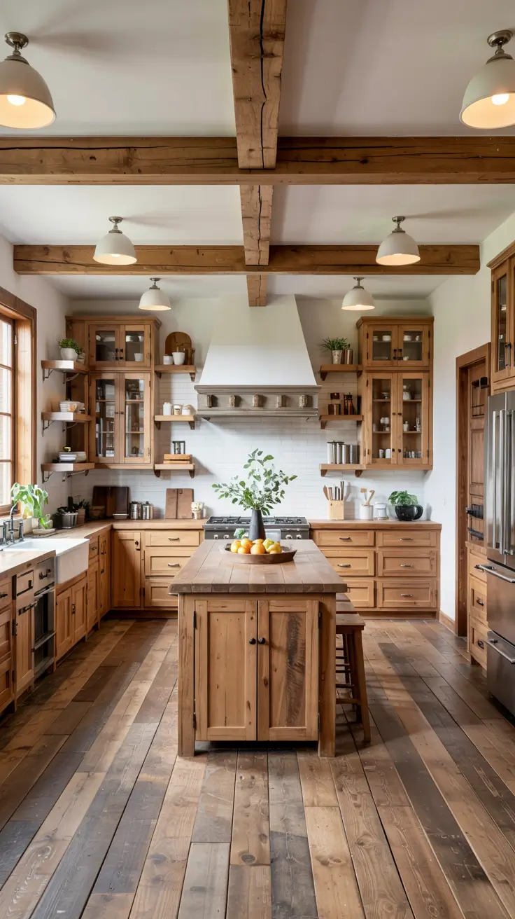 Rustic Kitchen Ideas 2026: Cozy Farmhouse, Budget & Small Space Trends