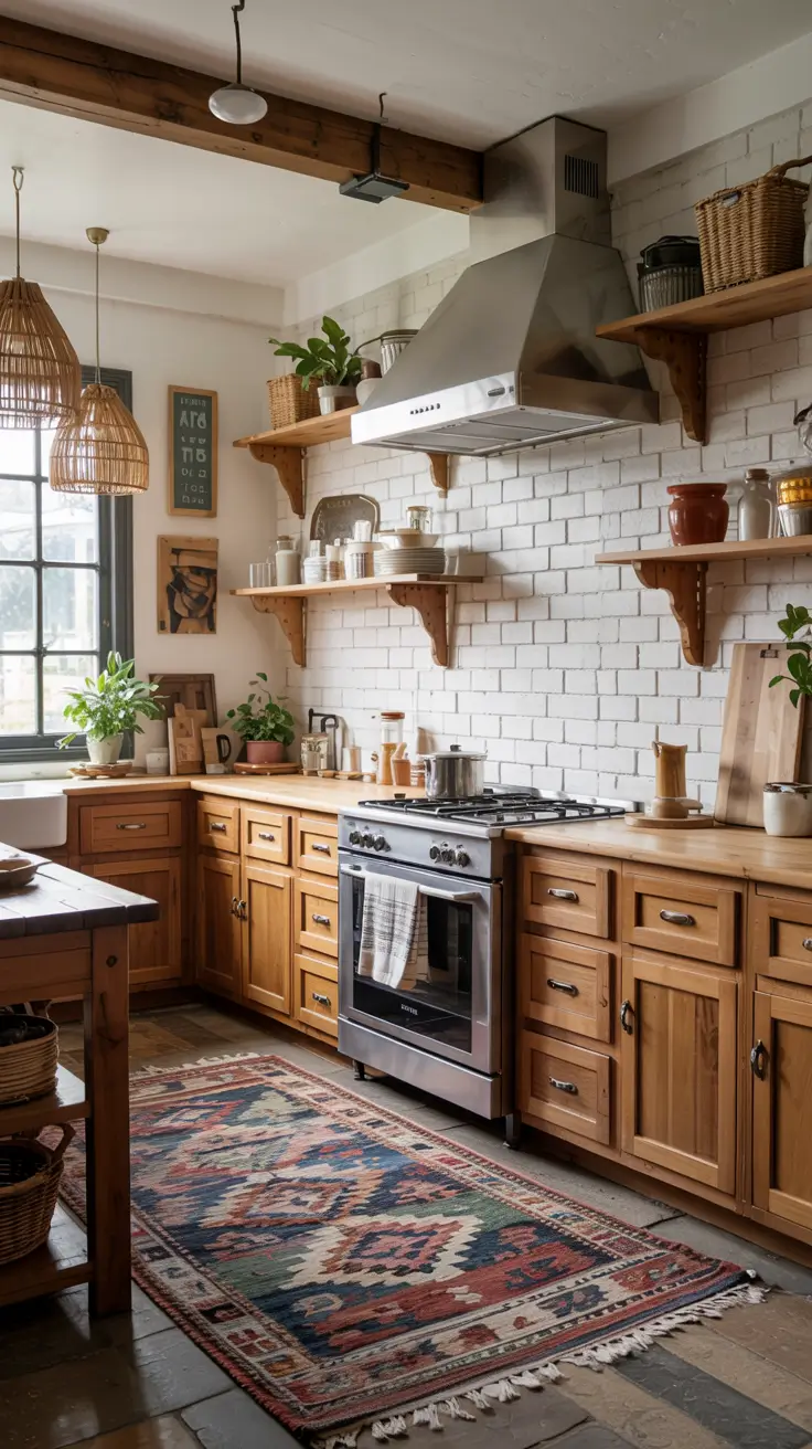 Rustic Kitchen Ideas 2026: Cozy Farmhouse, Budget & Small Space Trends