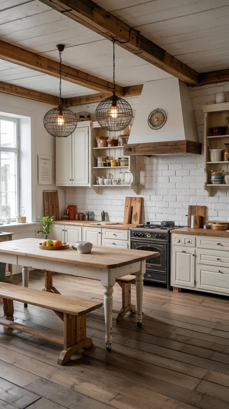 Rustic Kitchen Ideas 2026: Cozy Farmhouse, Budget & Small Space Trends