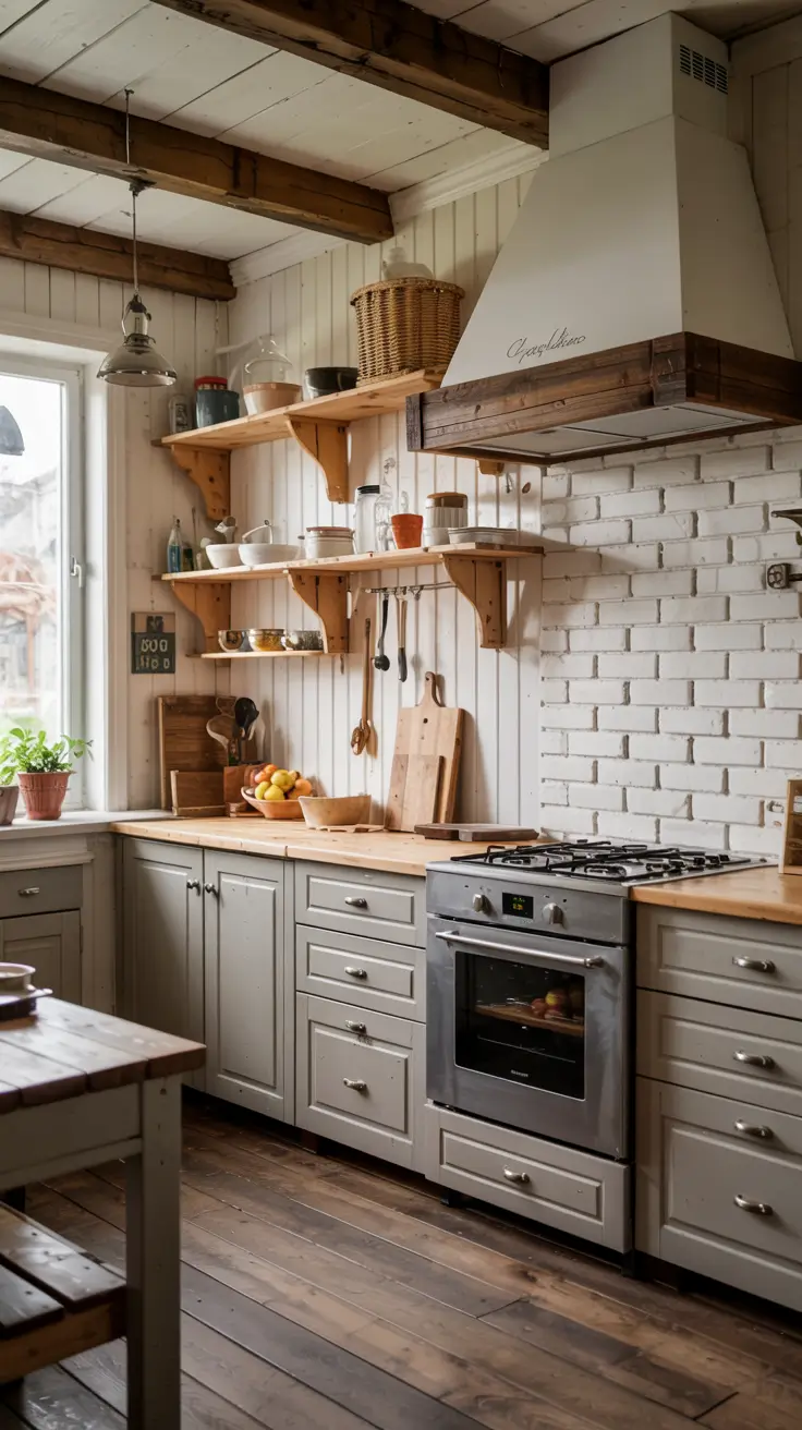 Rustic Kitchen Ideas 2026: Cozy Farmhouse, Budget & Small Space Trends
