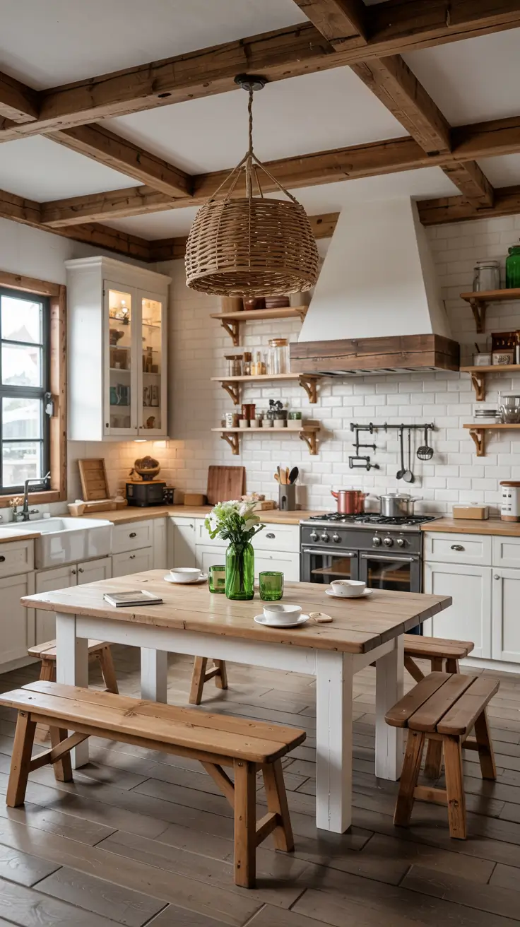 Rustic Kitchen Ideas 2026: Cozy Farmhouse, Budget & Small Space Trends