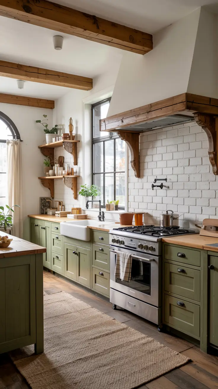 Rustic Kitchen Ideas 2026: Cozy Farmhouse, Budget & Small Space Trends