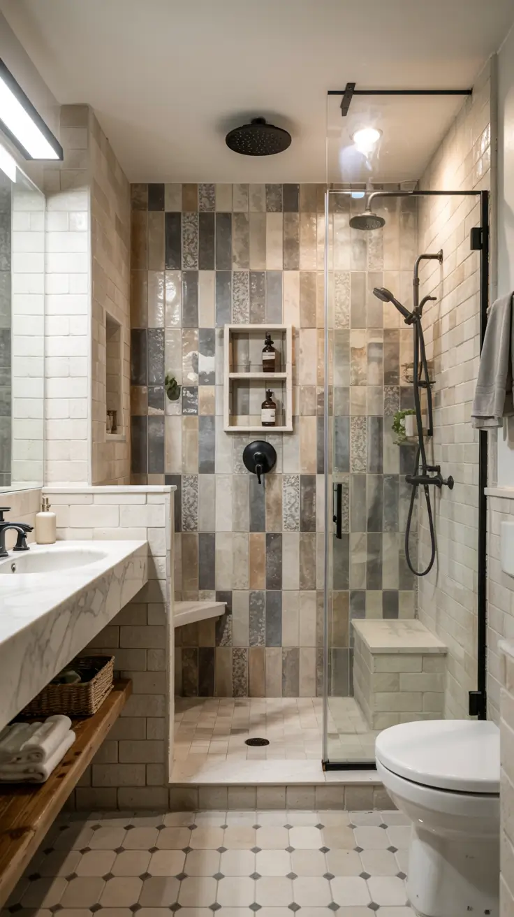 Shower Makeover Ideas 2026: Small Bathroom, Fiberglass & DIY Tile Upgrades