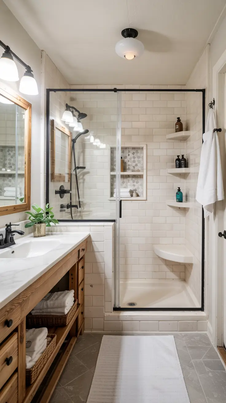 Shower Makeover Ideas 2026: Small Bathroom, Fiberglass & DIY Tile Upgrades
