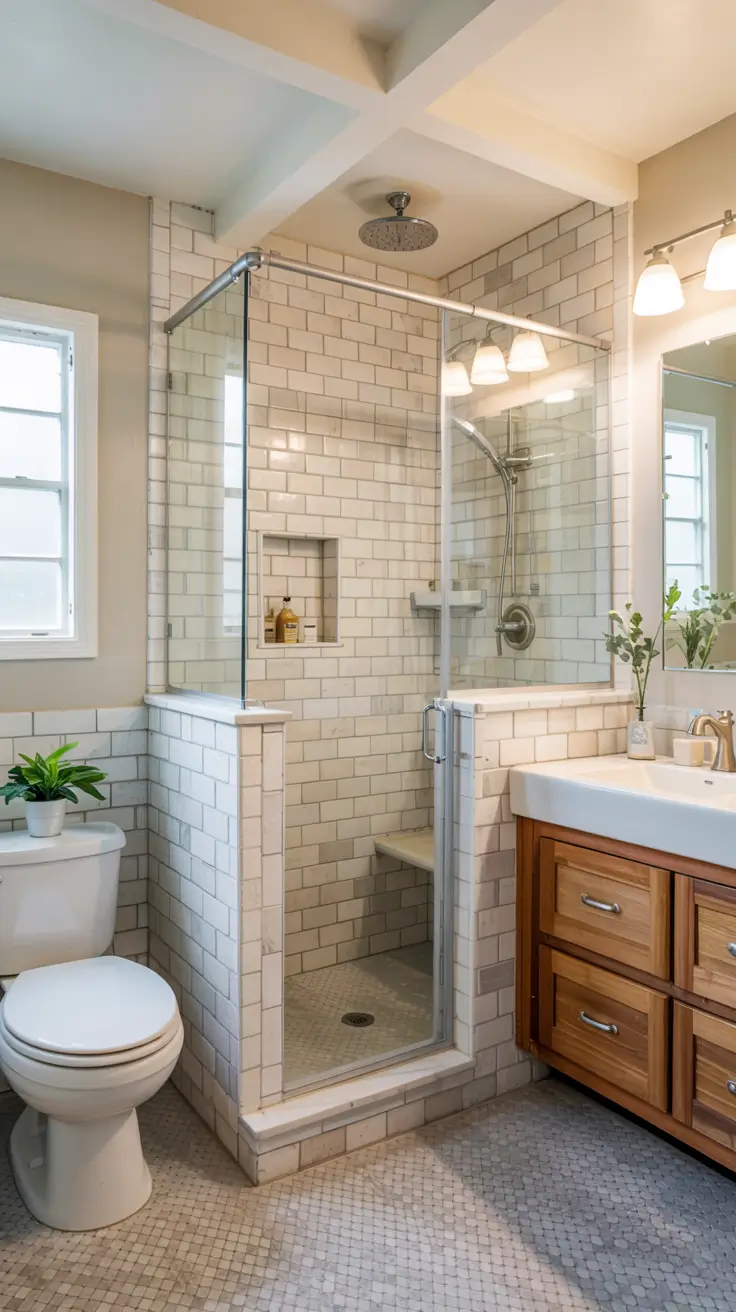 Shower Makeover Ideas 2026: Small Bathroom, Fiberglass & DIY Tile Upgrades