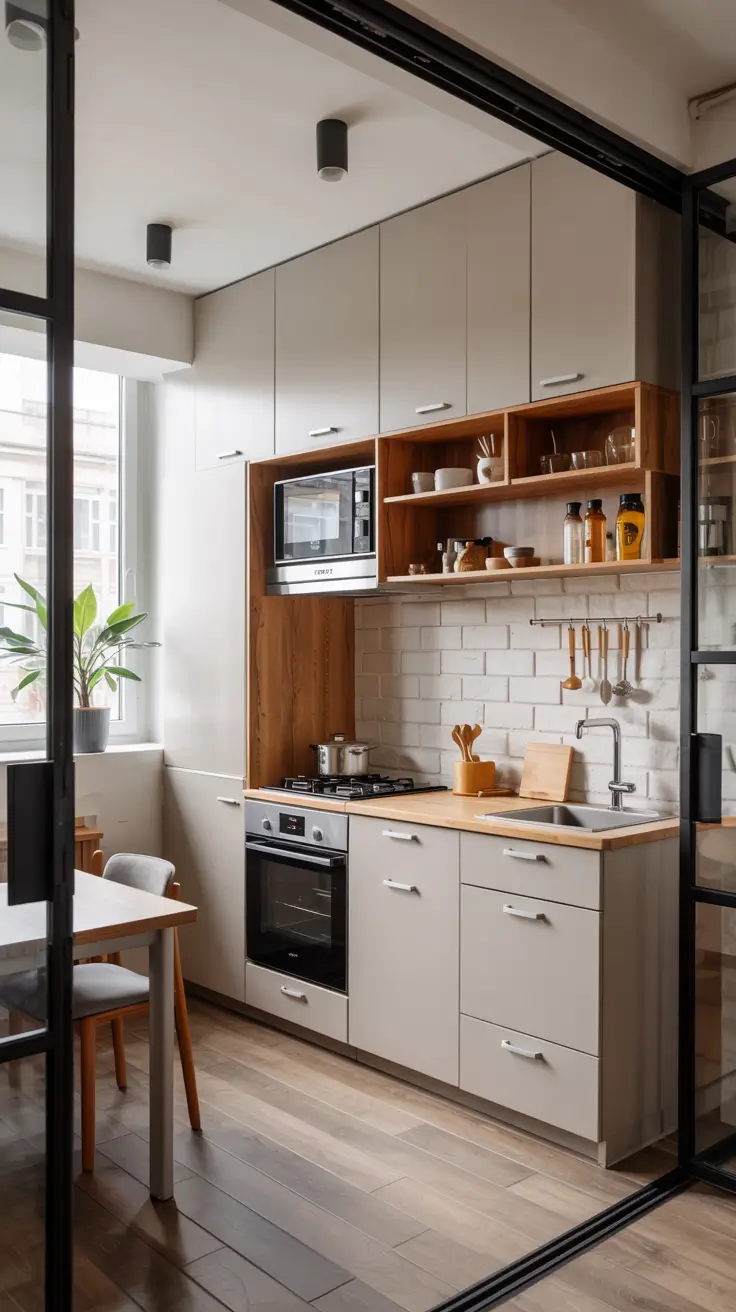Tiny Kitchen Design 2026: Smart Layout Ideas for Small Apartments & Studios