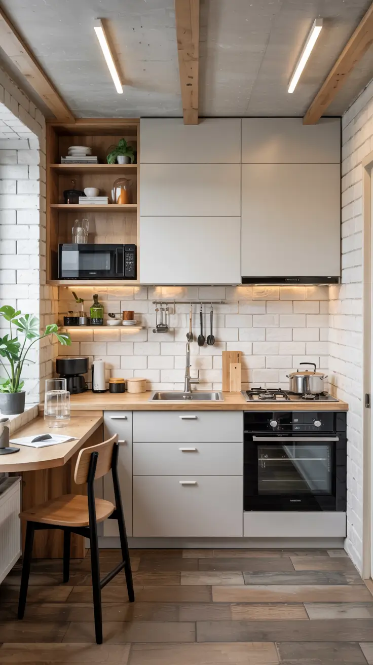 Tiny Kitchen Design 2026: Smart Layout Ideas for Small Apartments & Studios
