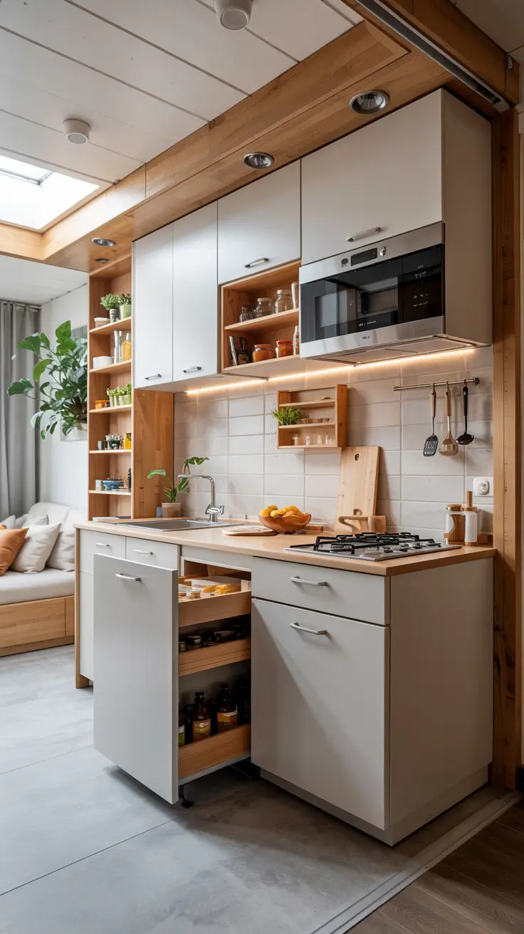 Tiny Kitchen Design 2026: Smart Layout Ideas for Small Apartments & Studios