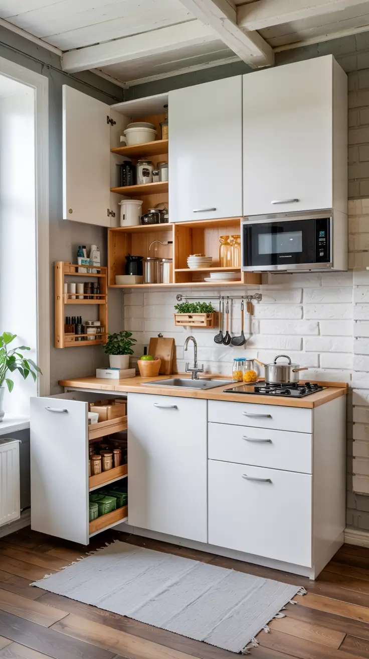 Tiny Kitchen Design 2026: Smart Layout Ideas for Small Apartments & Studios