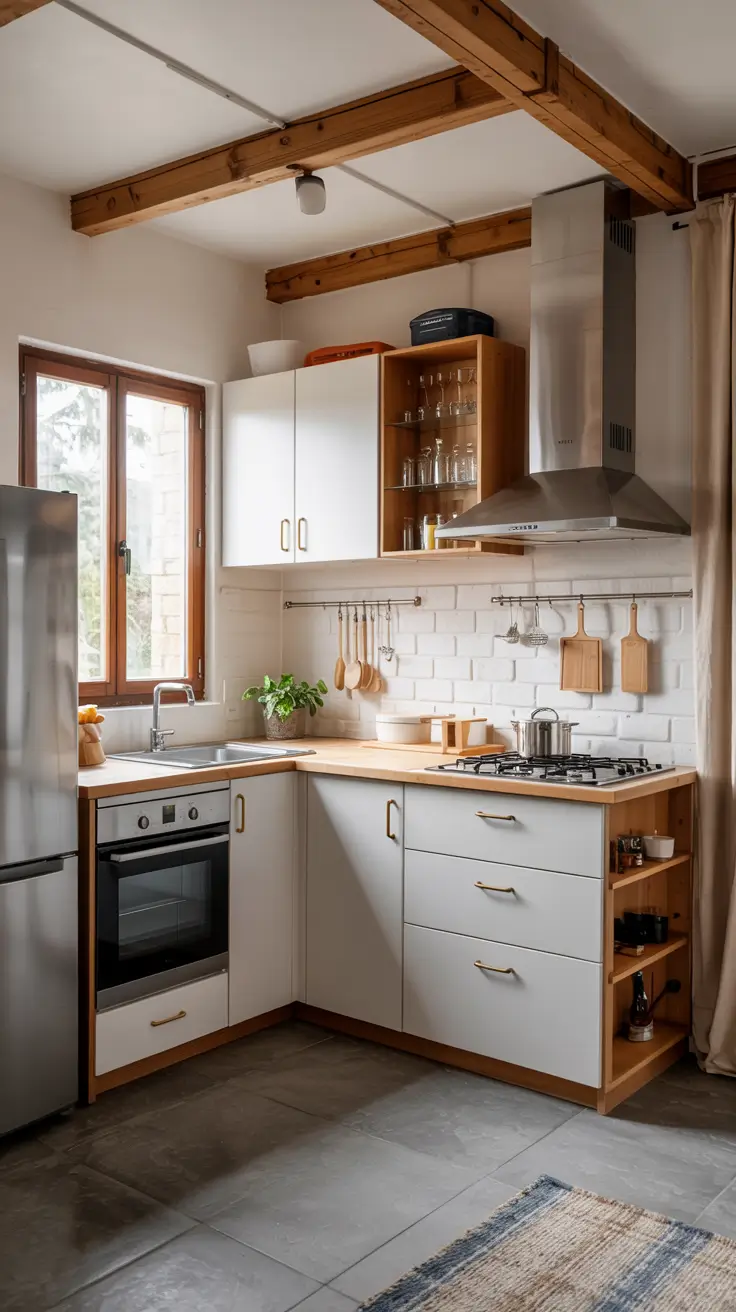 Tiny Kitchen Design 2026: Smart Layout Ideas for Small Apartments & Studios