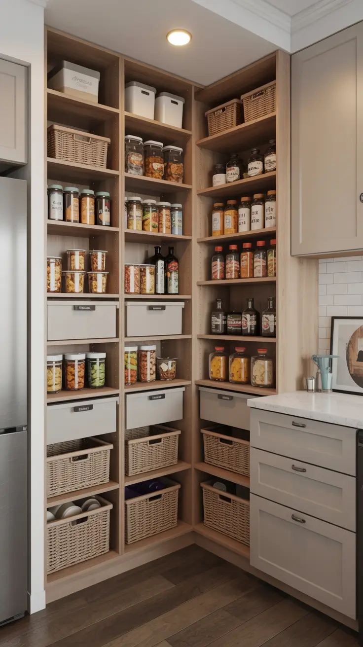 Tiny Pantry Design 2026: Smart Organization & Space-Saving Ideas