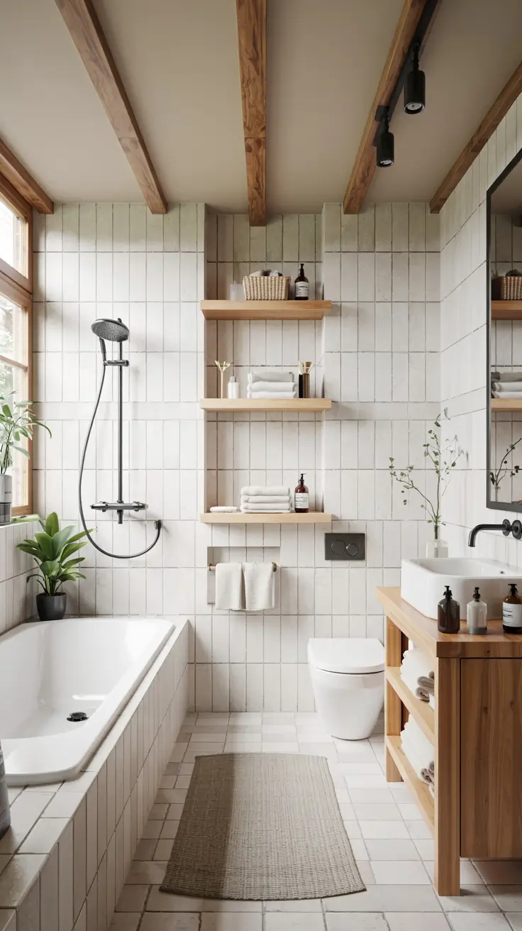 Bathroom Shelves Ideas 2026: Creative, Modern & Space-Saving Storage Solutions