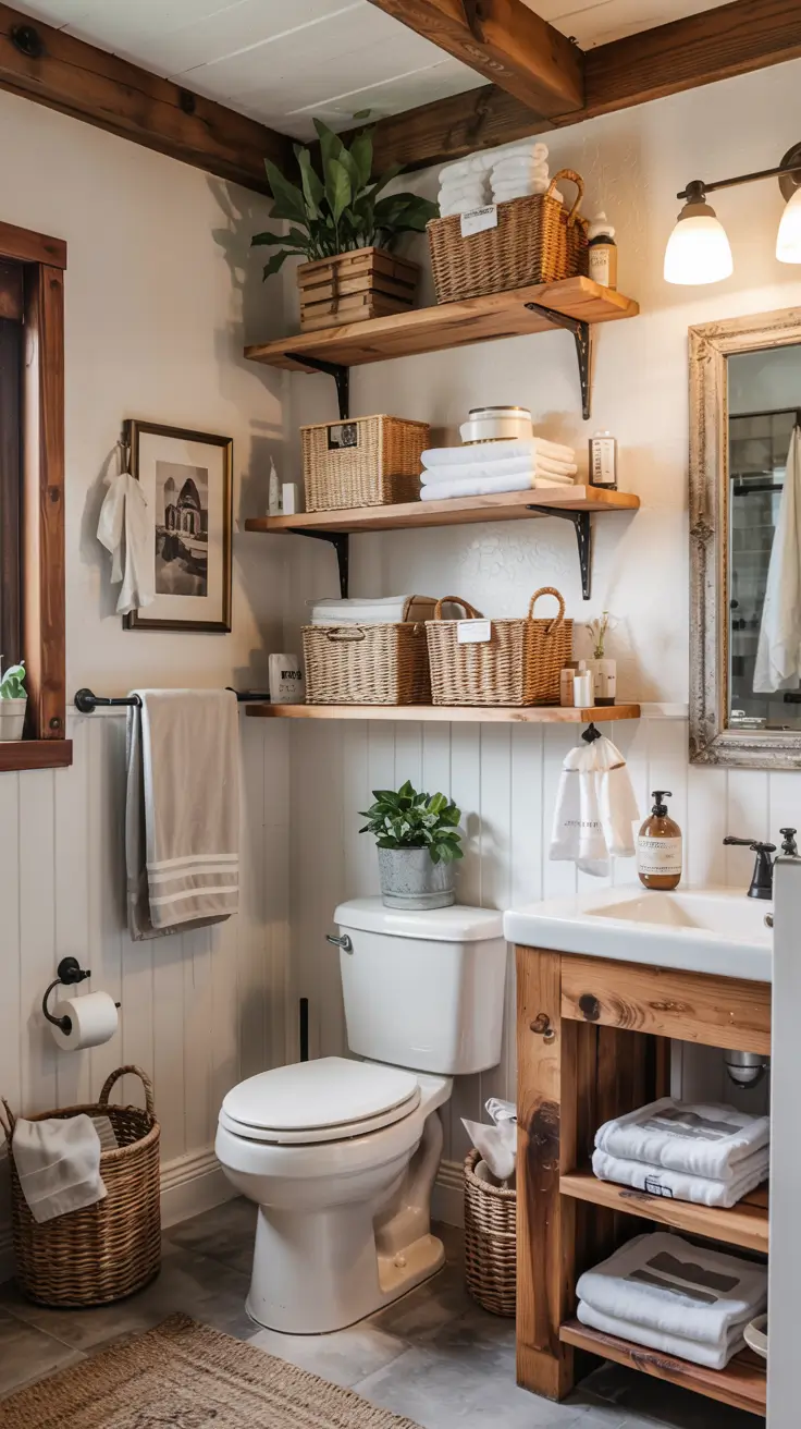 Bathroom Shelves Ideas 2026: Creative, Modern & Space-Saving Storage Solutions