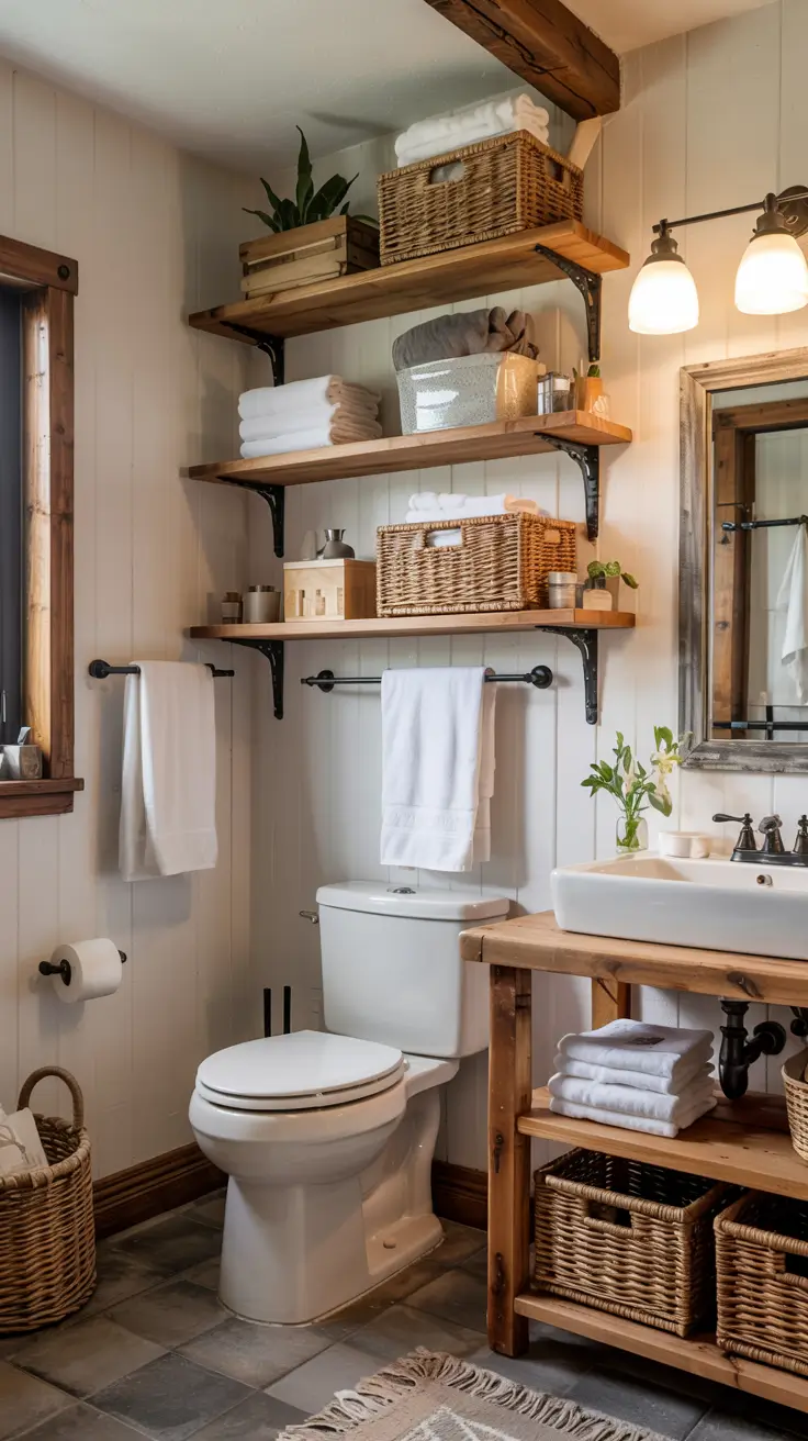 Bathroom Shelves Ideas 2026: Creative, Modern & Space-Saving Storage Solutions