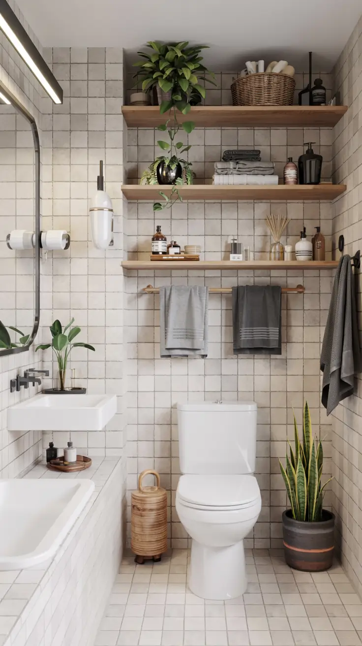 Bathroom Shelves Ideas 2026: Creative, Modern & Space-Saving Storage Solutions