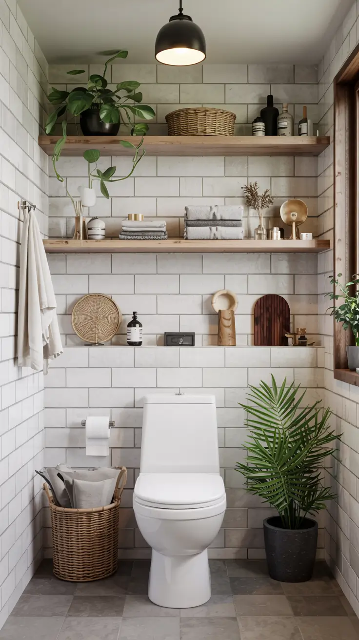Bathroom Shelves Ideas 2026: Creative, Modern & Space-Saving Storage Solutions