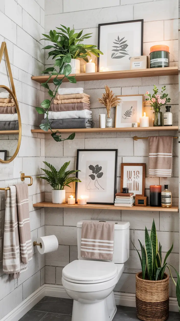 Bathroom Shelves Ideas 2026: Creative, Modern & Space-Saving Storage Solutions