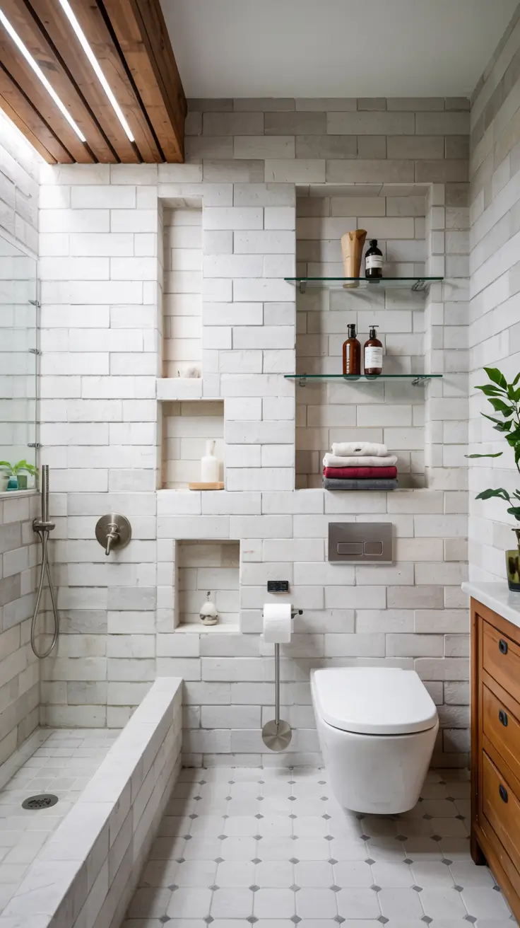 Bathroom Shelves Ideas 2026: Creative, Modern & Space-Saving Storage Solutions