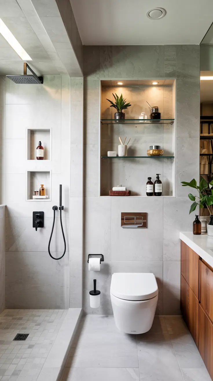 Bathroom Shelves Ideas 2026: Creative, Modern & Space-Saving Storage Solutions