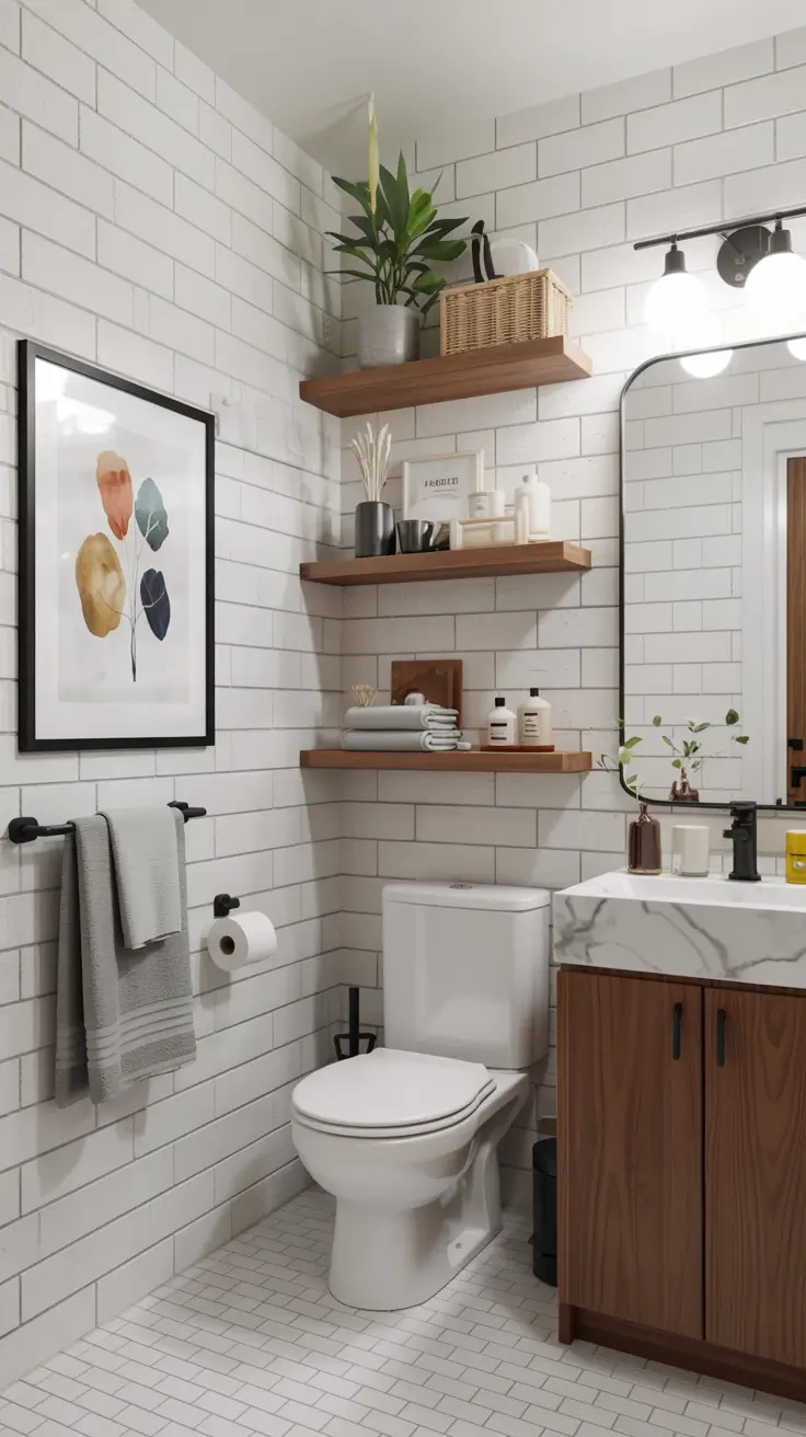 Bathroom Shelves Ideas 2026: Creative, Modern & Space-Saving Storage Solutions