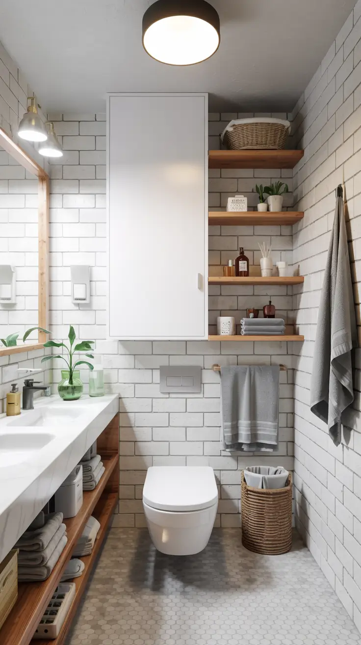 Bathroom Shelves Ideas 2026: Creative, Modern & Space-Saving Storage Solutions