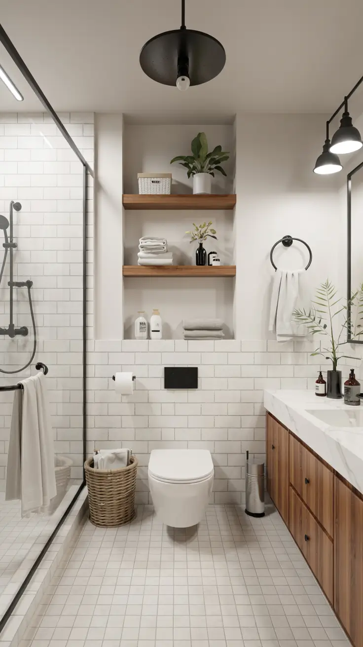 Bathroom Shelves Ideas 2026: Creative, Modern & Space-Saving Storage Solutions