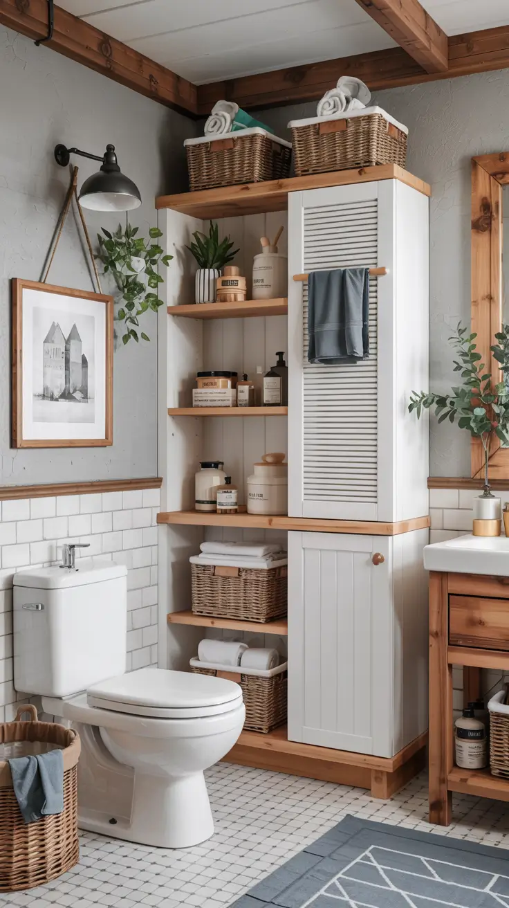Bathroom Wall Cabinet Ideas 2026: Space-Saving Storage for Small & Modern Bathrooms