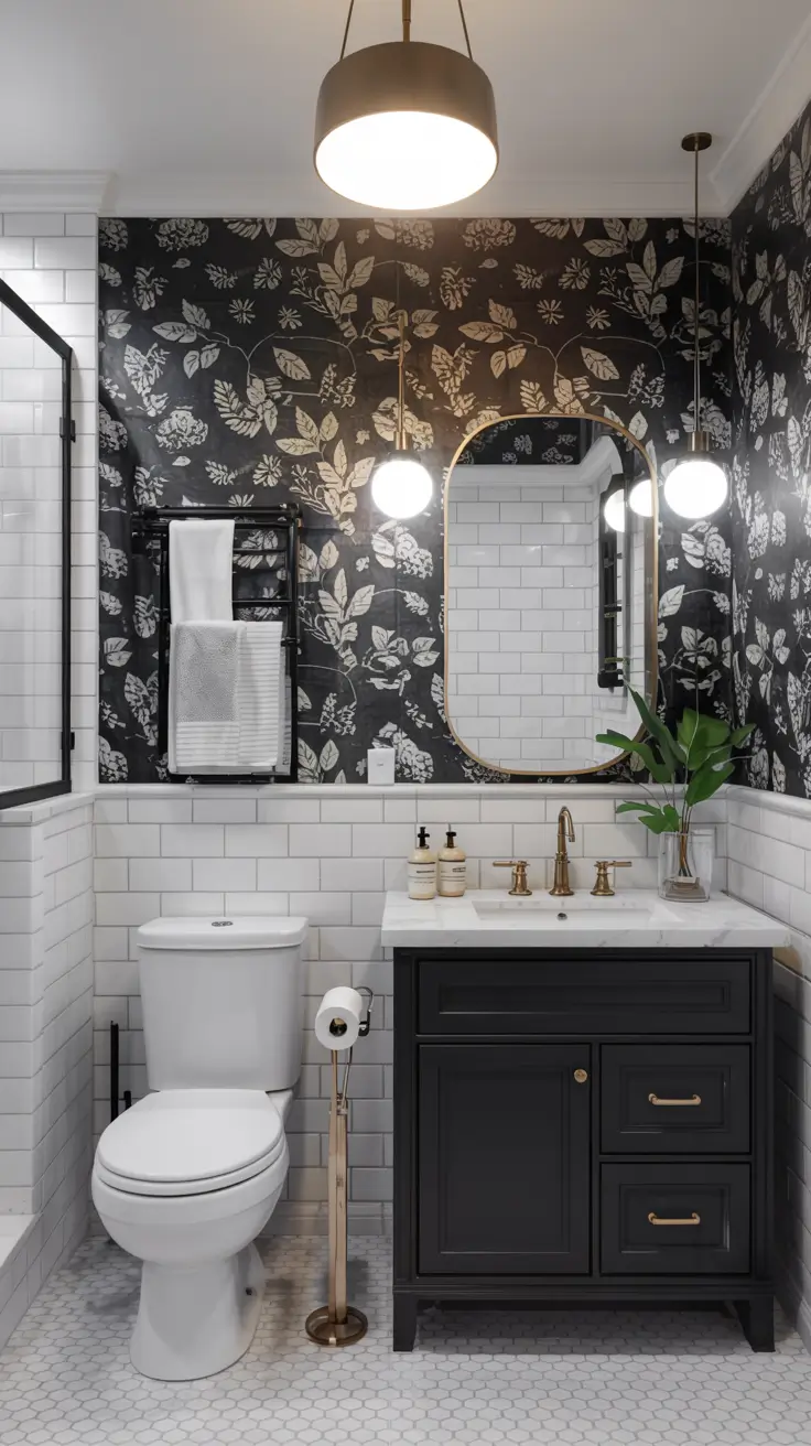 Black and White Bathroom Ideas 2026: Modern, Minimalist & Luxury Decor