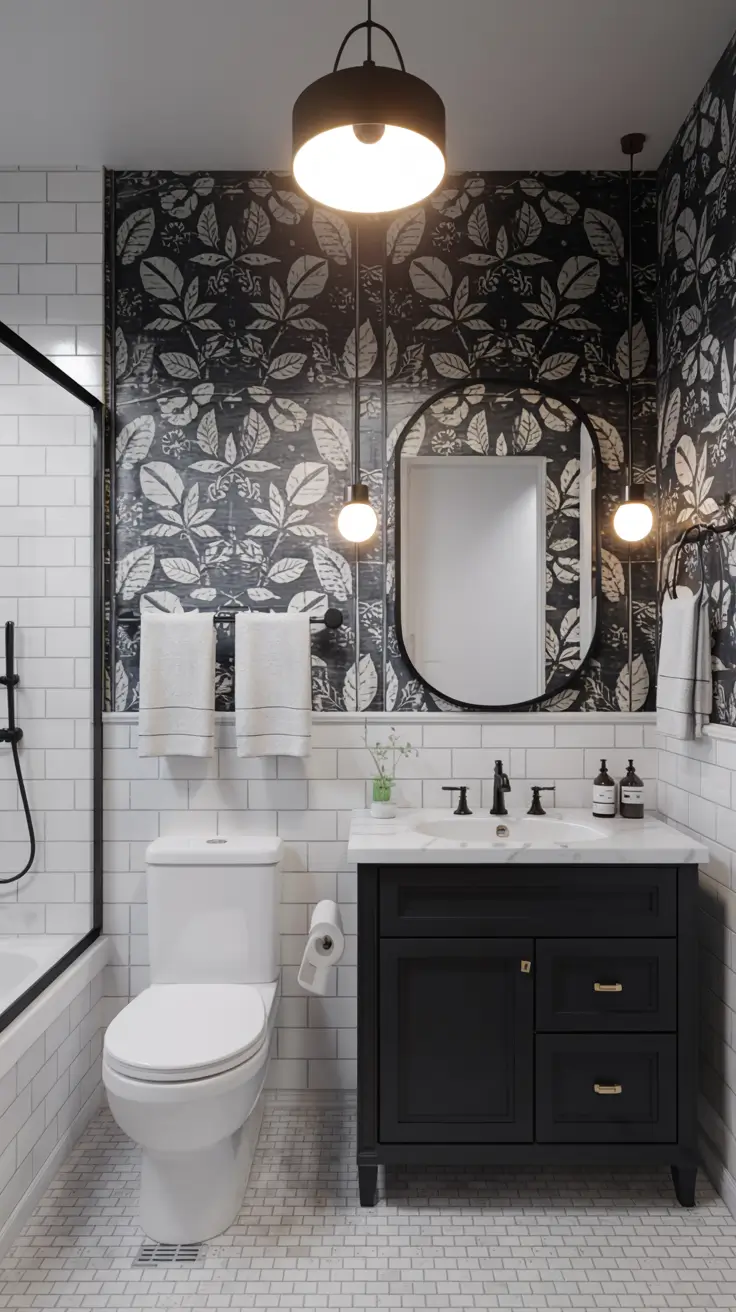 Black and White Bathroom Ideas 2026: Modern, Minimalist & Luxury Decor