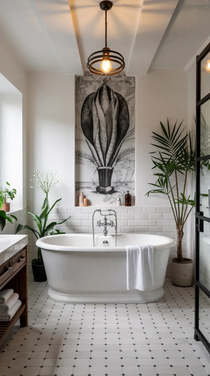 Black and White Bathroom Ideas 2026: Modern, Minimalist & Luxury Decor