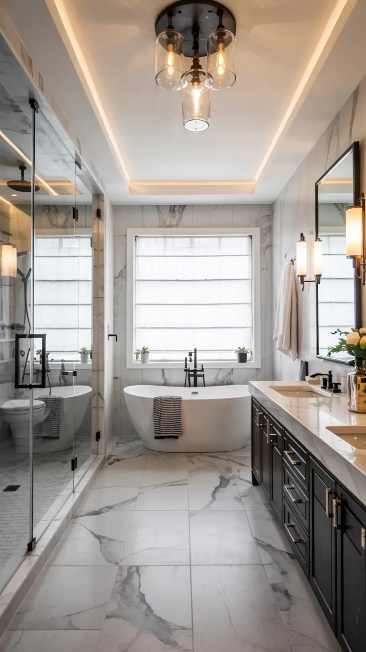 Black and White Bathroom Ideas 2026: Modern, Minimalist & Luxury Decor