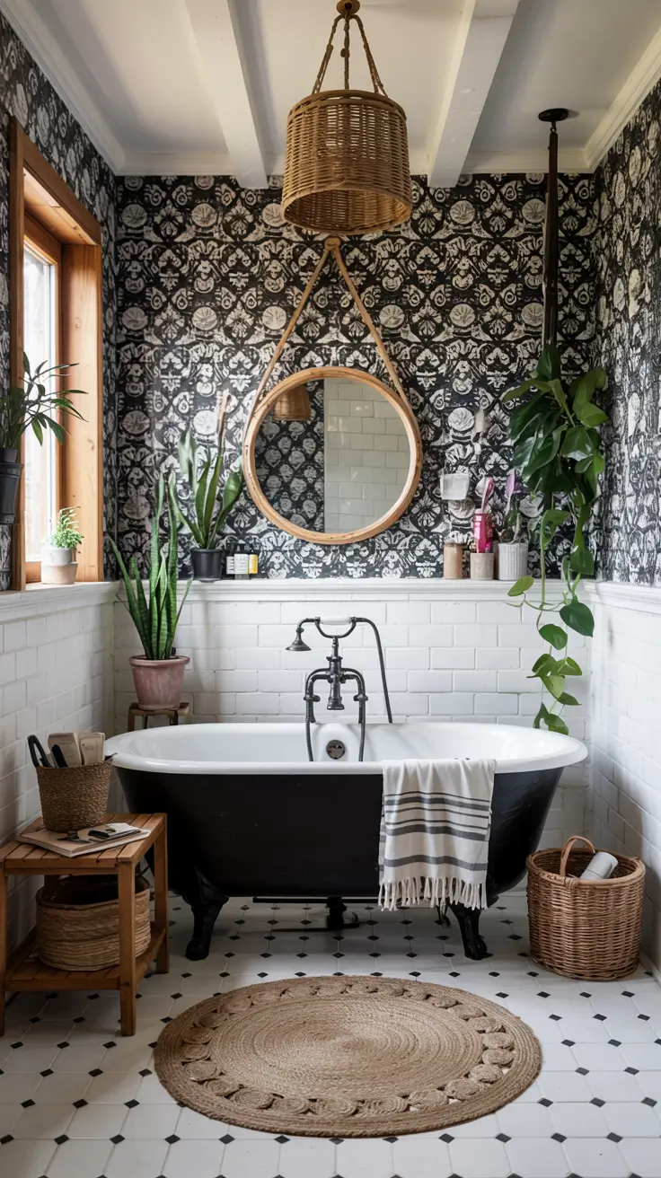 Black and White Bathroom Ideas 2026: Modern, Minimalist & Luxury Decor