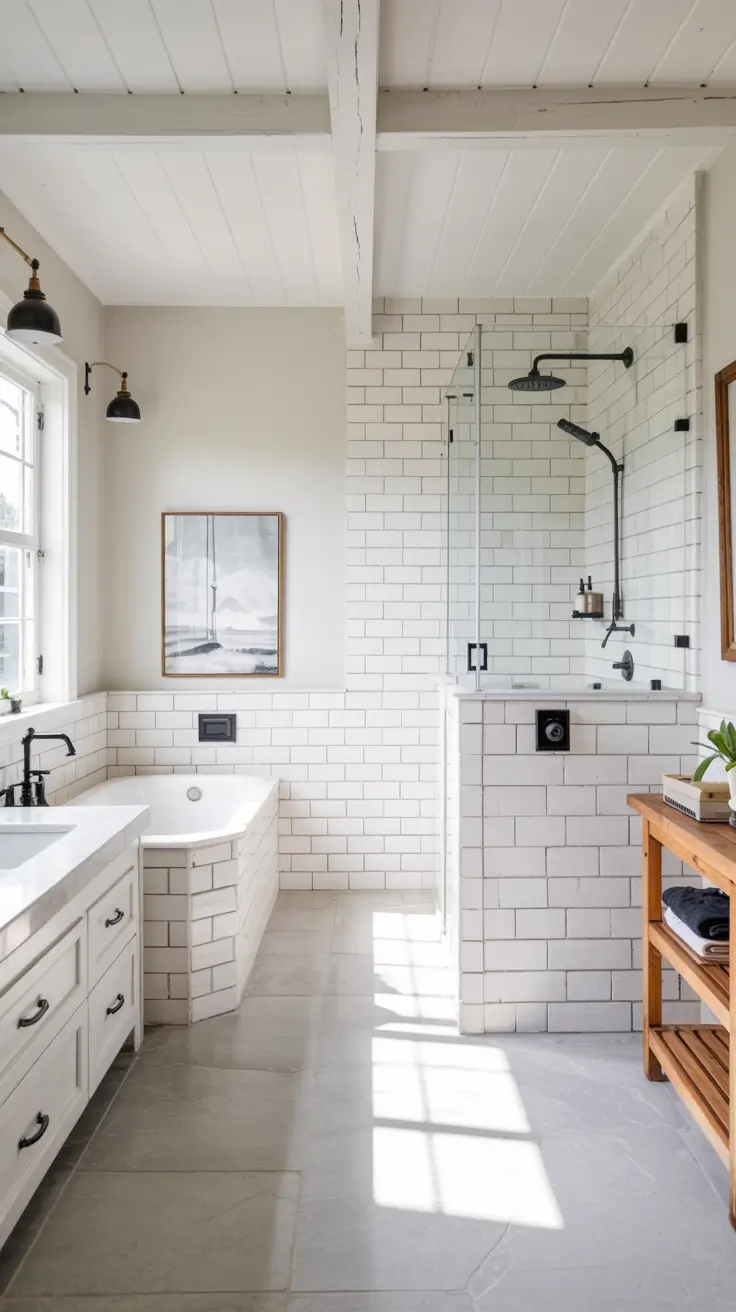 Black and White Bathroom Ideas 2026: Modern, Minimalist & Luxury Decor