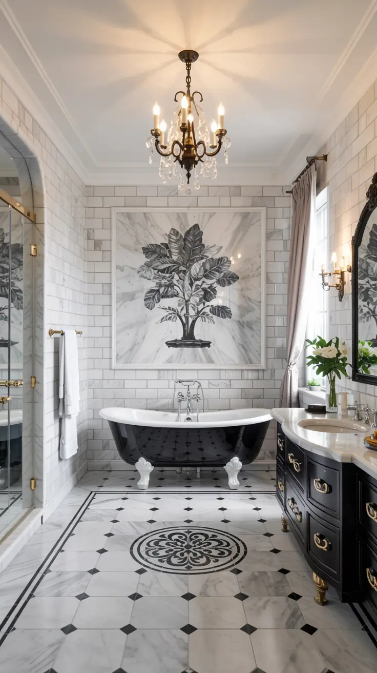 Black and White Bathroom Ideas 2026: Modern, Minimalist & Luxury Decor